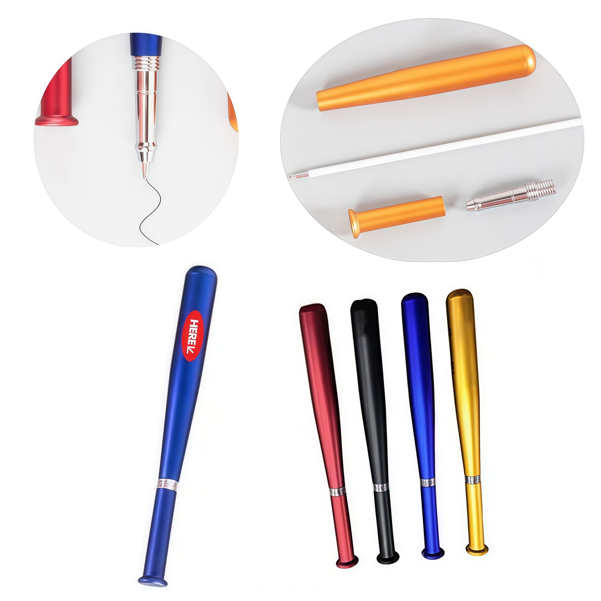 Refill Baseball Ballpoint Pen 2