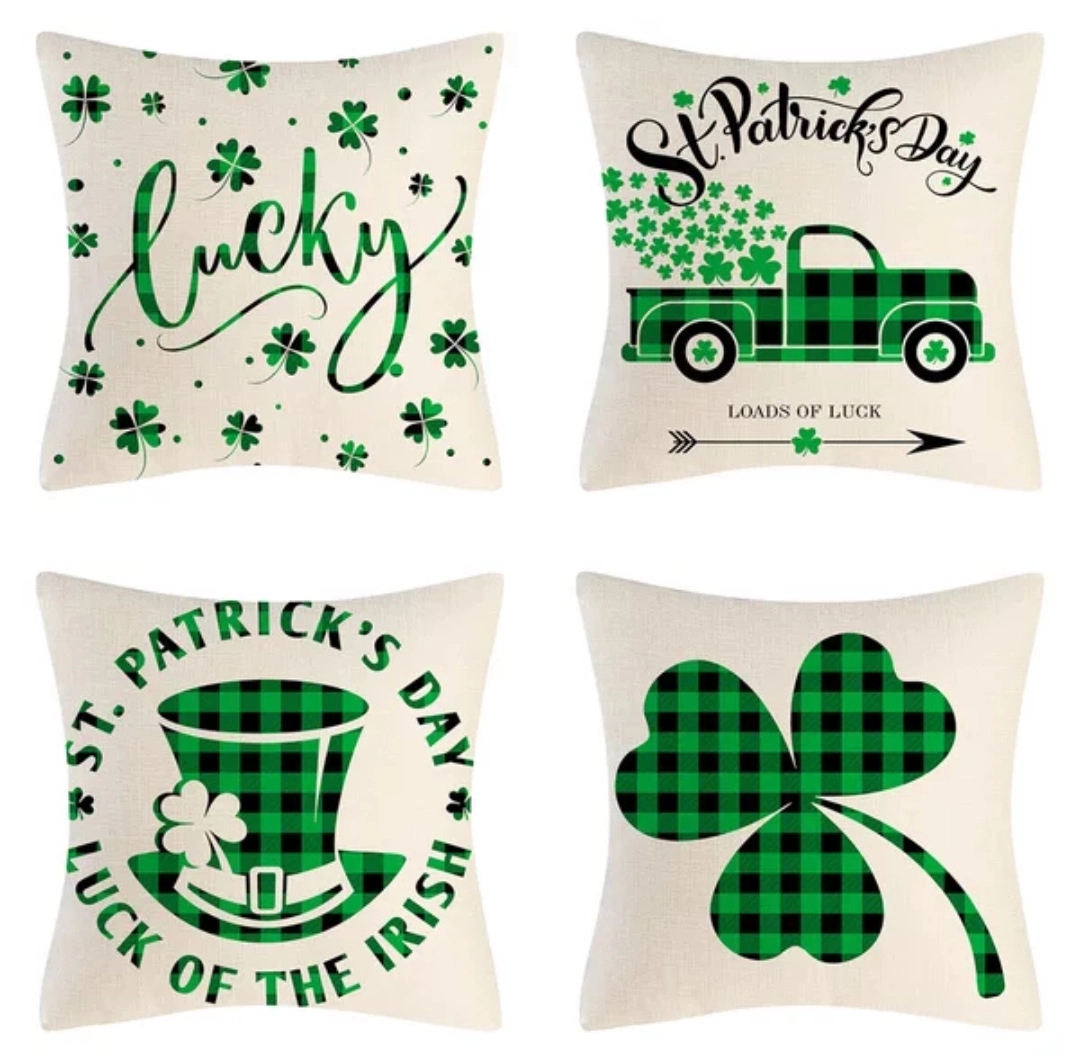 Custom Linen/Polyester Throw Pillow Covers 1