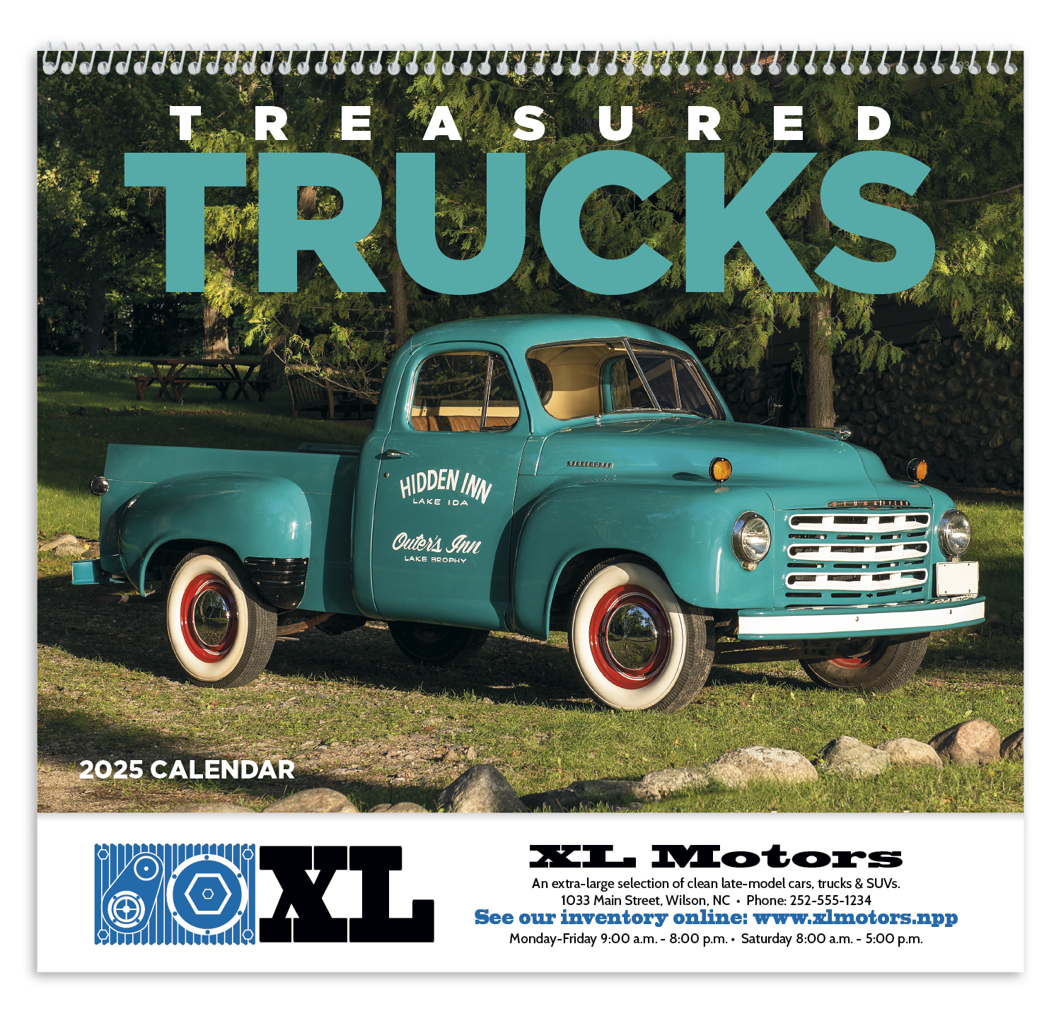 Good Value™ Treasured Trucks - Spiral Calendar 5
