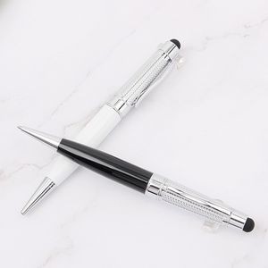 Elegant Wave Twisted Metal Pen With Stylus 6