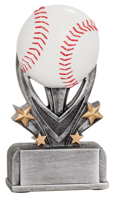 7" Tall Baseball Varsity Resin 1