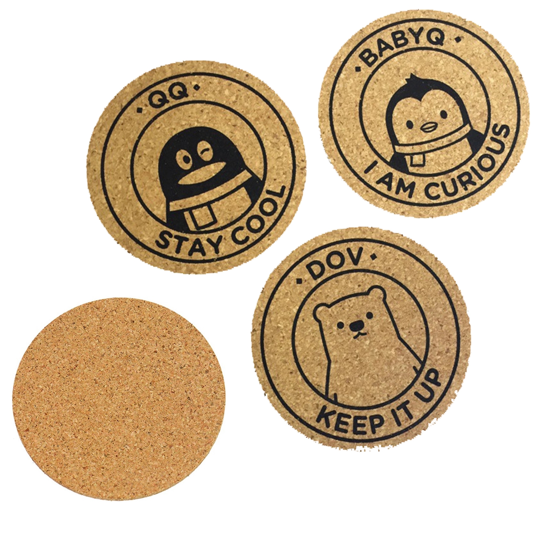 Eco-Friendly Cork Coaster In Many Shapes 3