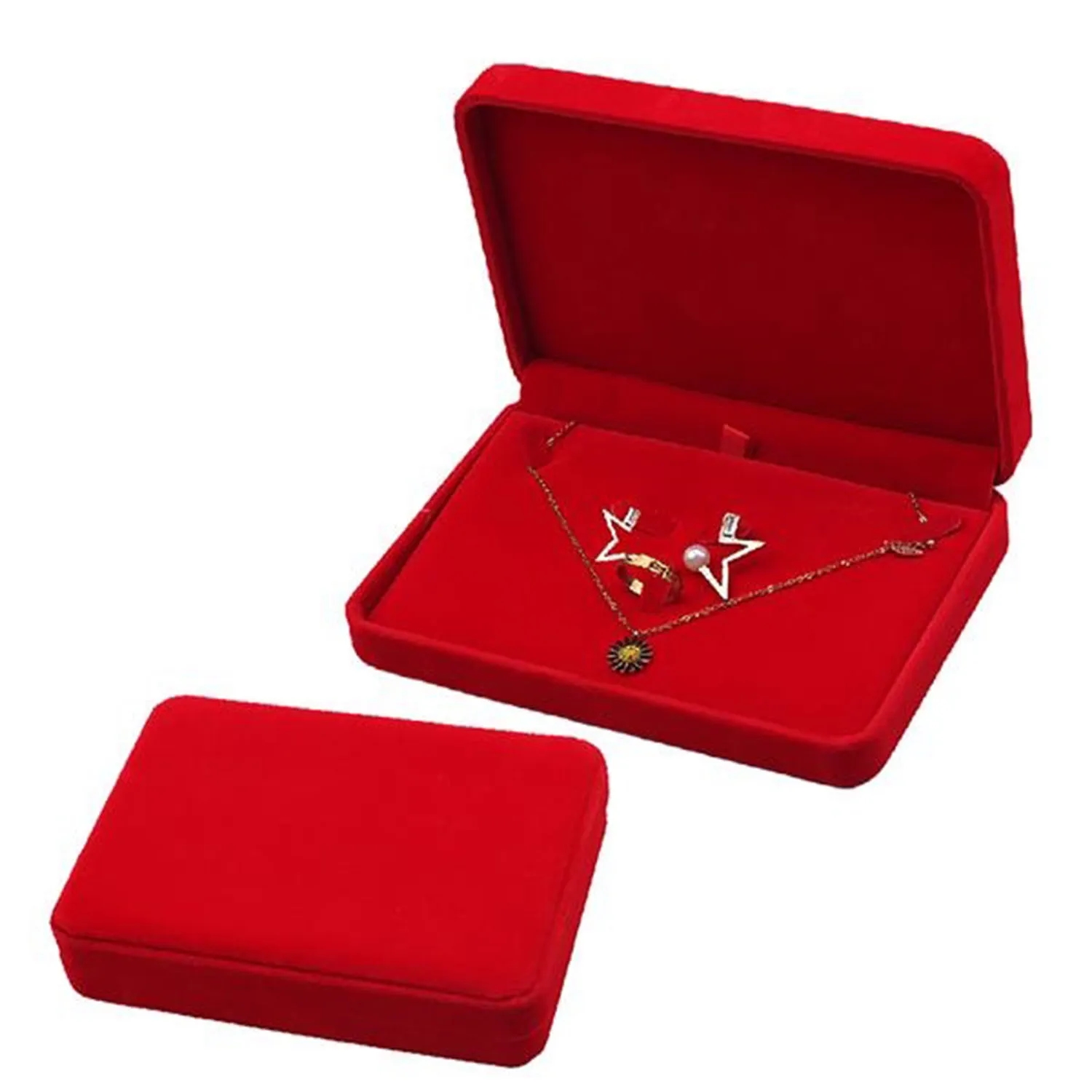 Large Velvet Jewelry Box 4
