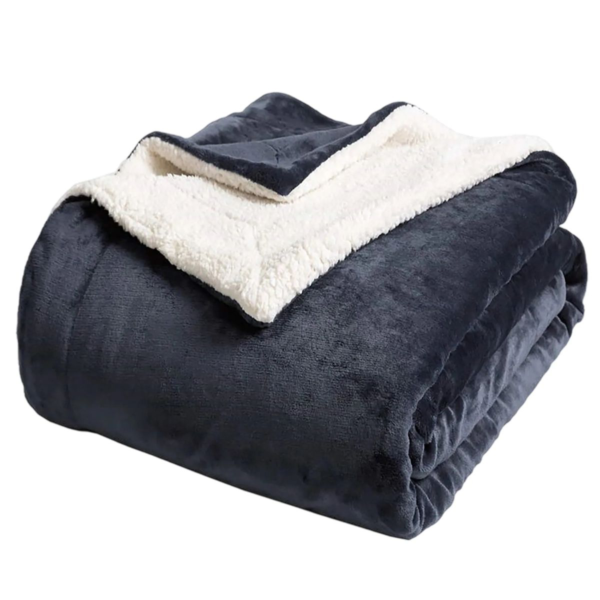 Warm Sherpa Fleece Blanket 50x60 Inch for Bedroom 24