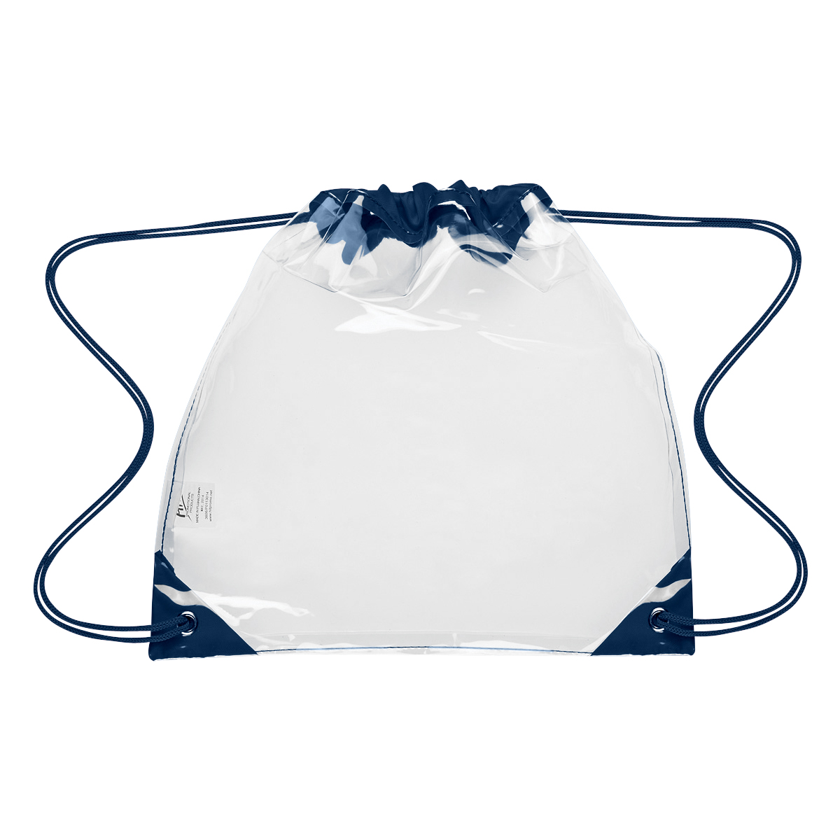 Touchdown Clear EVA Drawstring Backpack 5