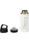 28oz Urban Peak® Dual Top Gold Water Bottle, custom water bottle with logo imprint 45