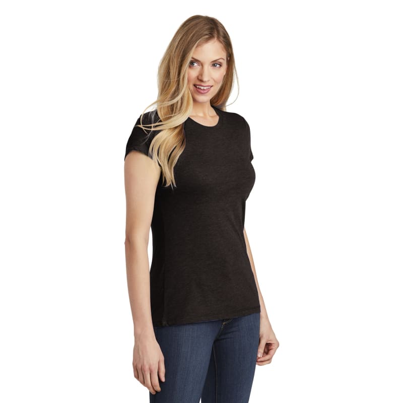 District Women's Fitted Perfect Tri Tee. 3