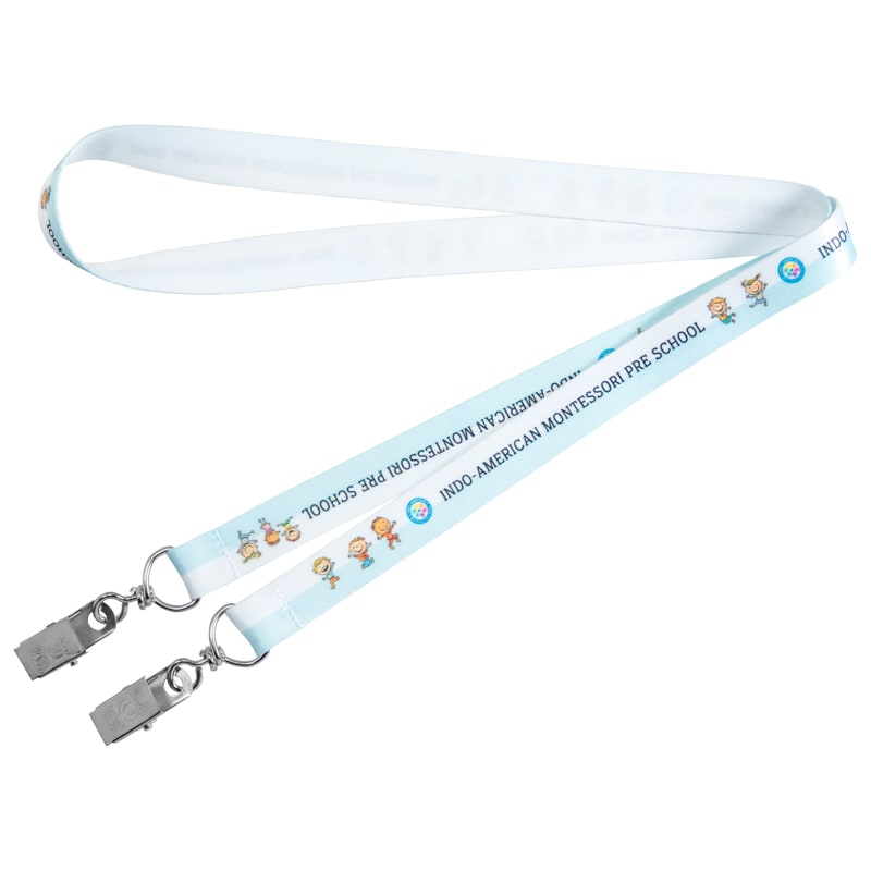Open Ended Double Clip Full Color Lanyards 39