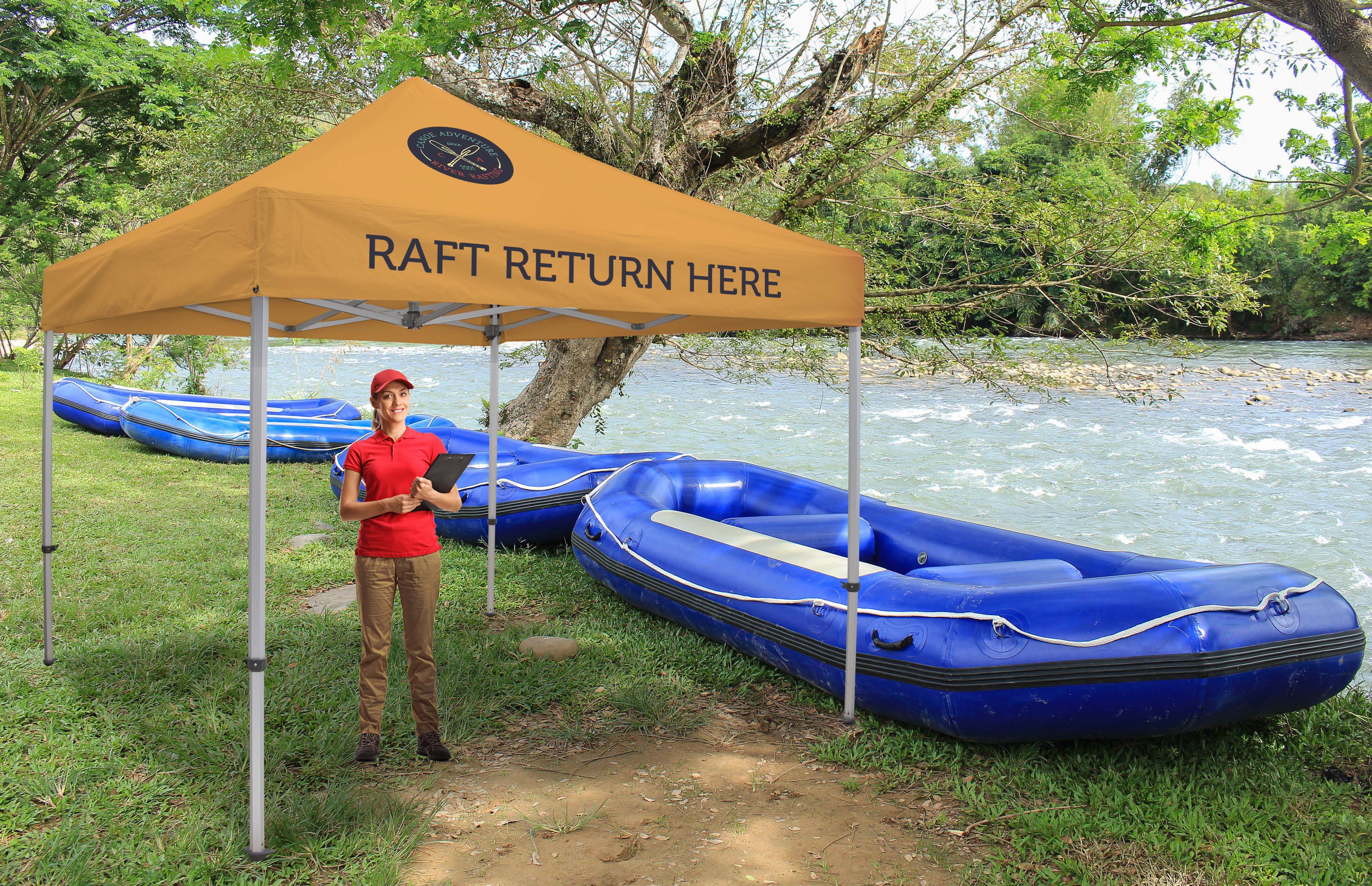 10' Elite Tent Kit (Full-Color Imprint, 2 Locations) 6
