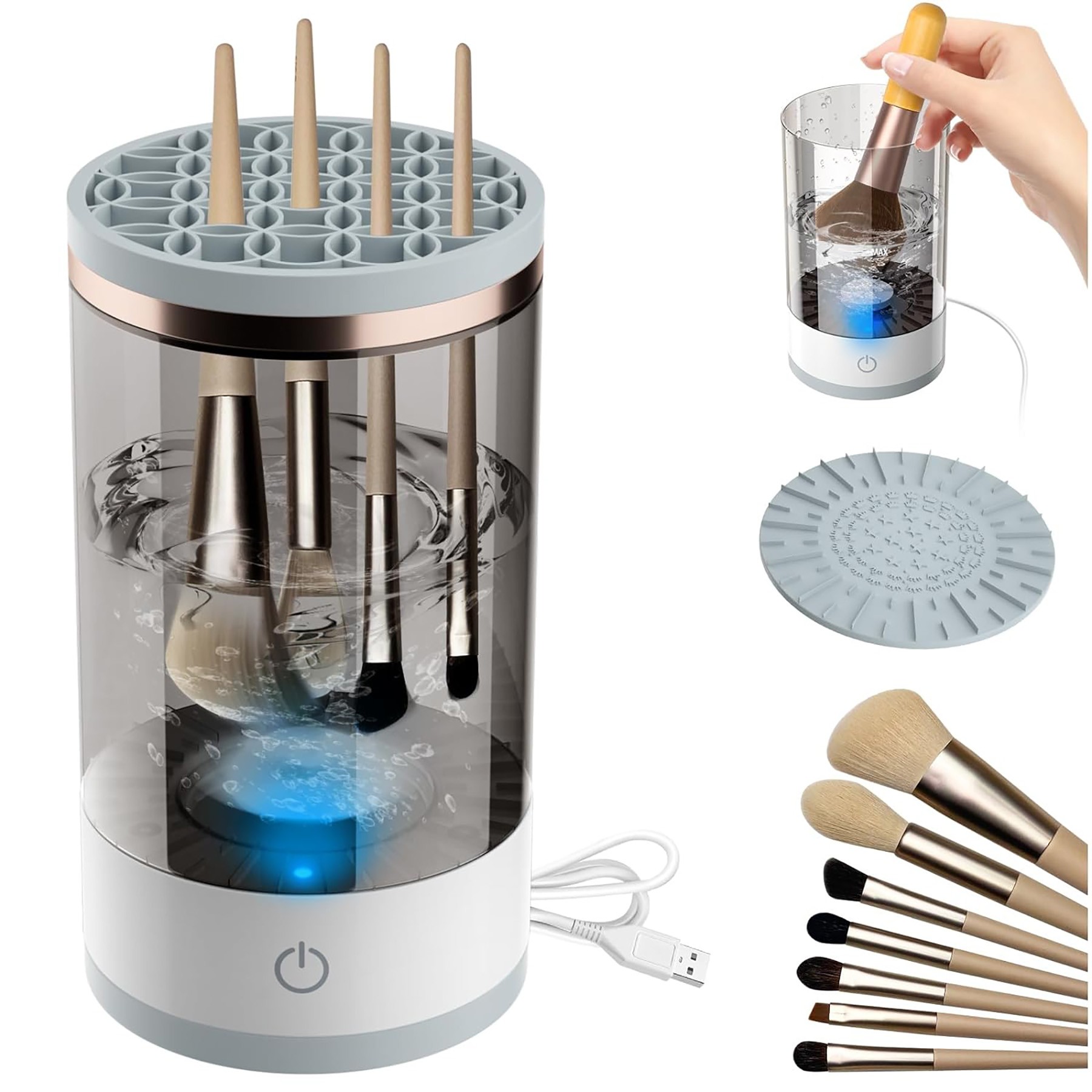 Electric Makeup Brush Cleaner 3