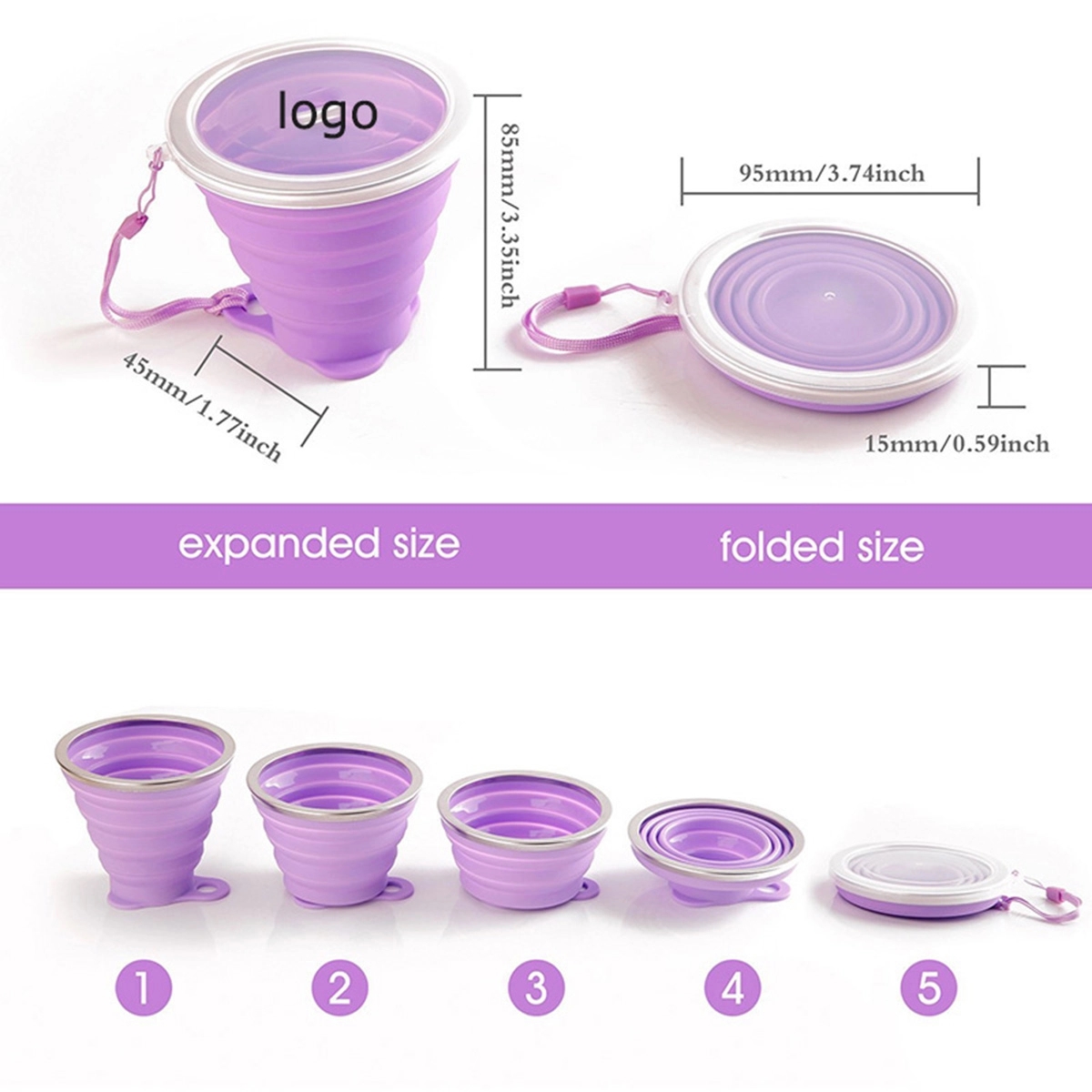 Silicone Foldable Cup 2