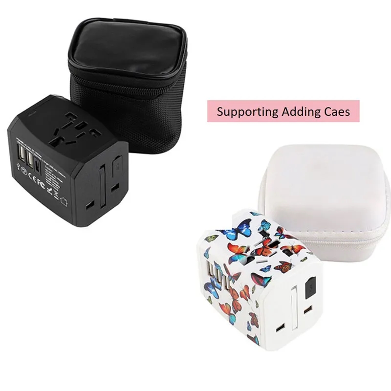 International Power Adapter Universal Travel 4