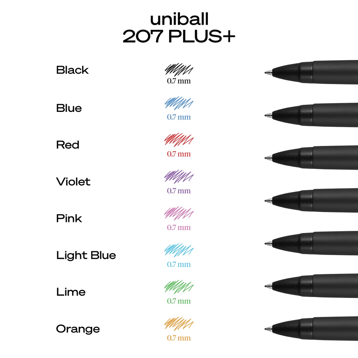 uni-ball® 207 PLUS+ Gel Pen 40