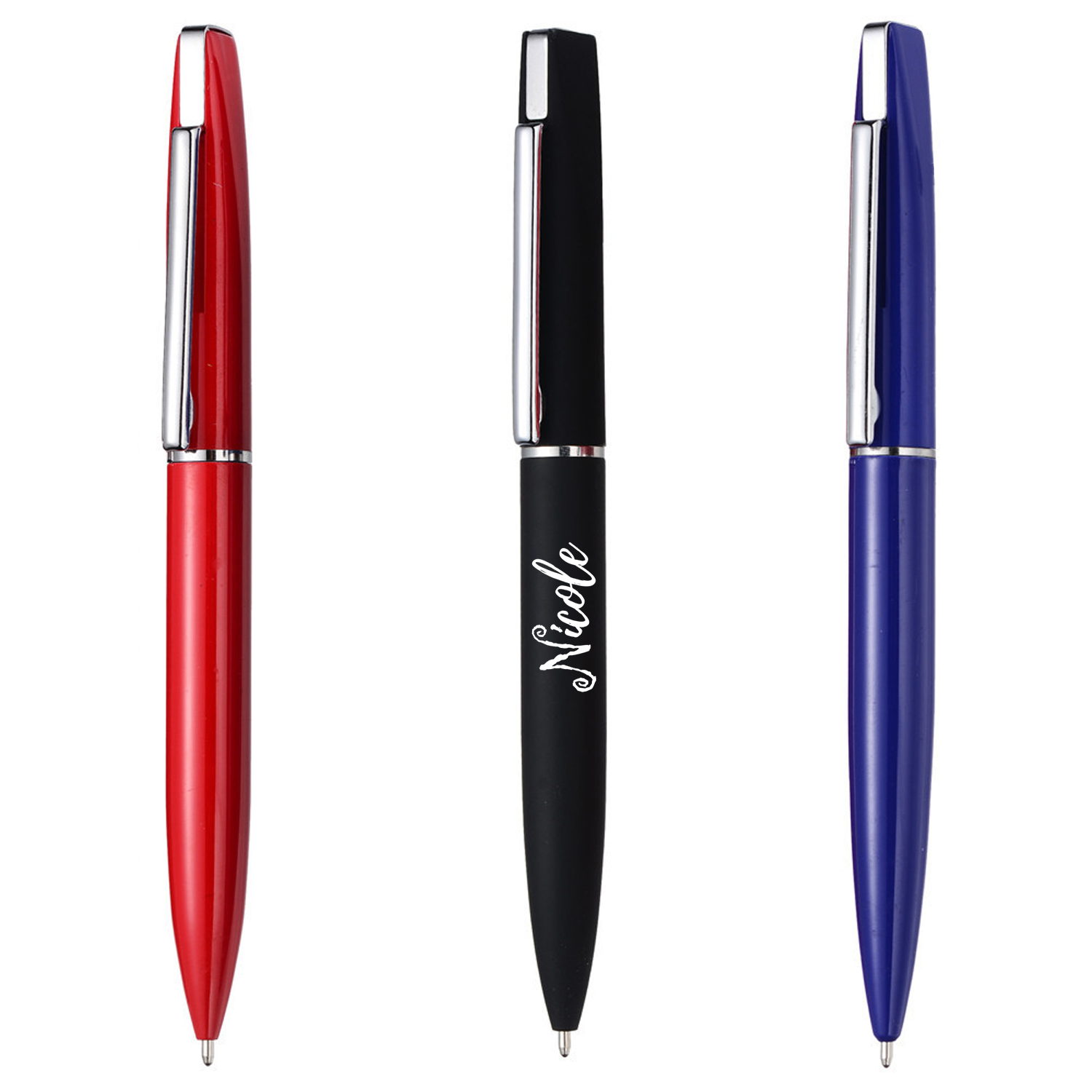 Twist Action Business Plastic Ballpoint Pen 1