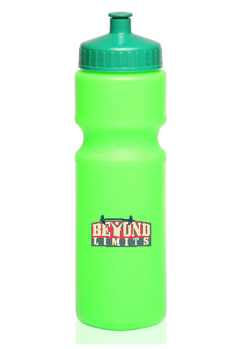 28 oz. Push Cap Plastic Water Bottles 13