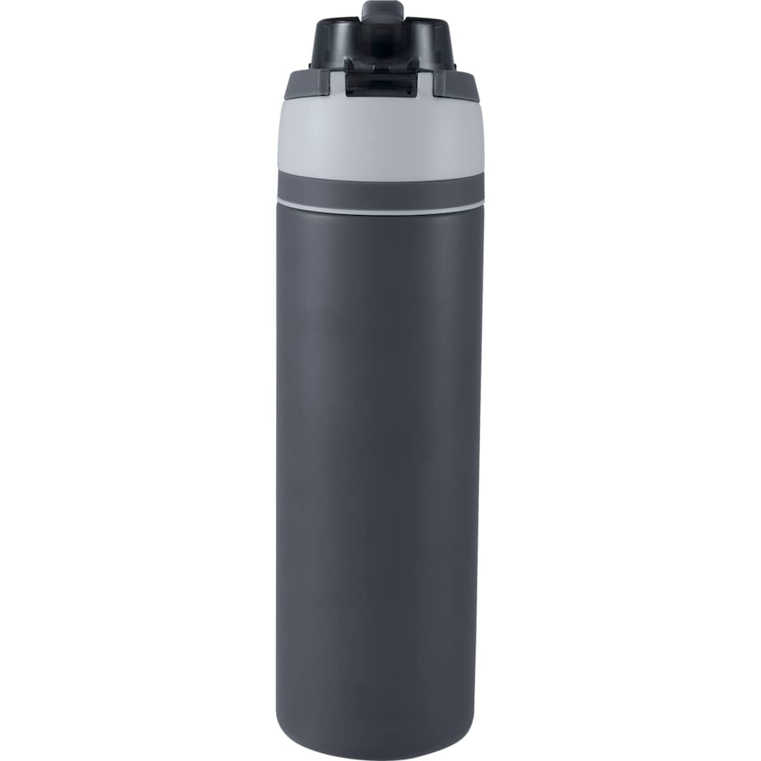 Elvin 28oz Recycled Stainless Flip Straw Bottle, custom water bottle with logo imprint 156