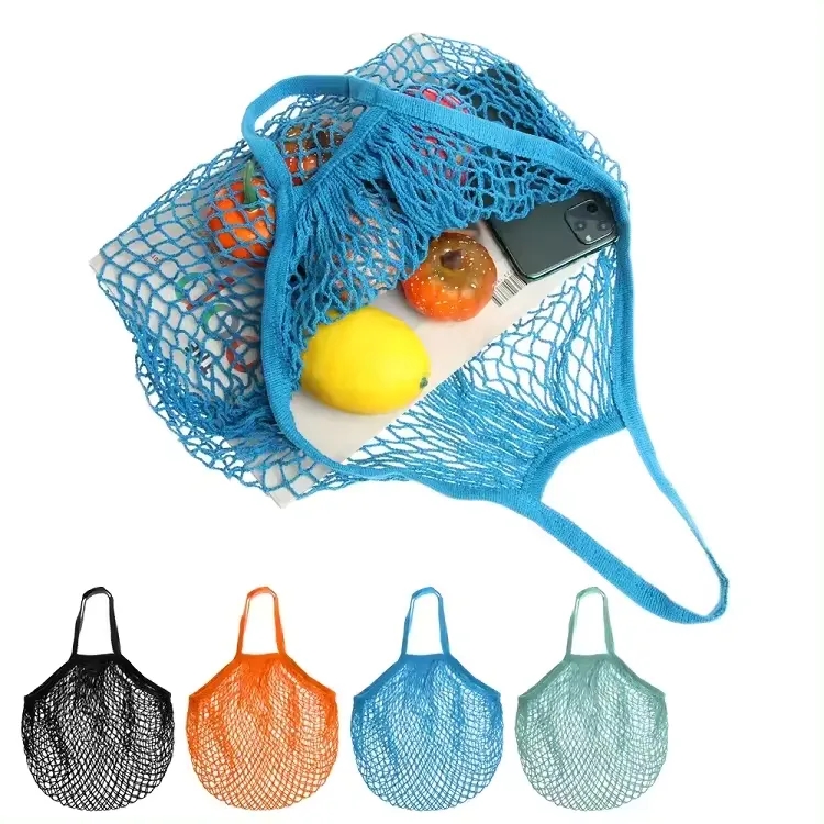 Cotton Net Tote Bag, custom tote bag with logo imprint 4
