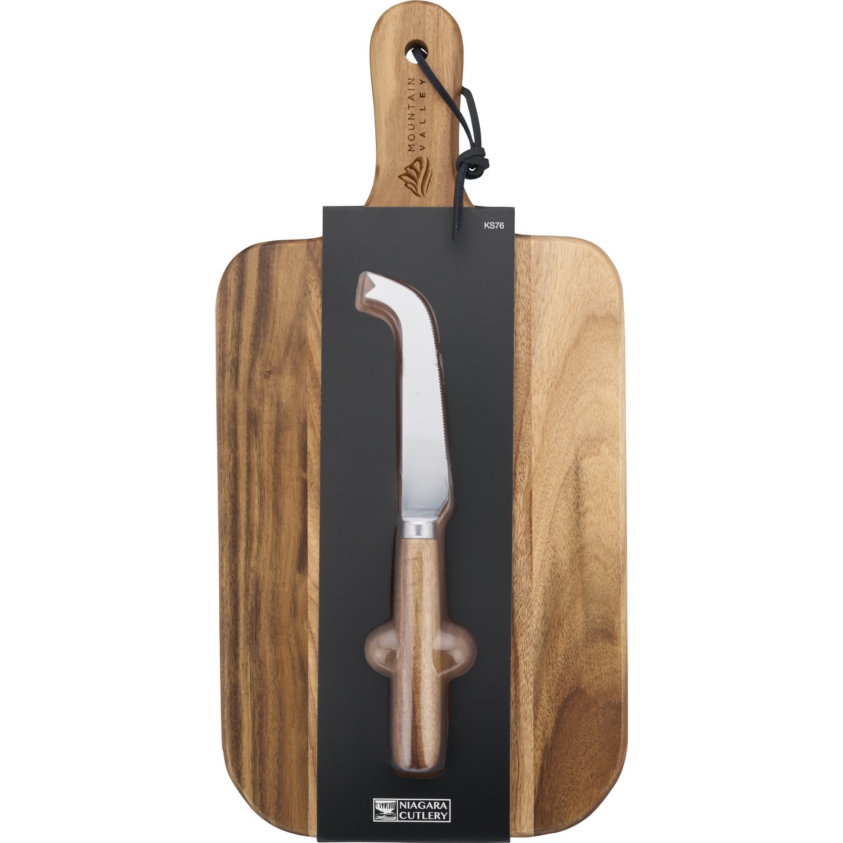 Niagara Cutlery™ Acacia Cheese Board Set 23