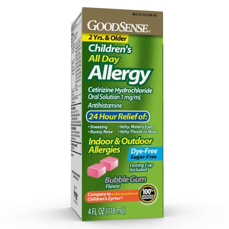 Children's All Day Allergy Medicine - 4 fl. oz 2