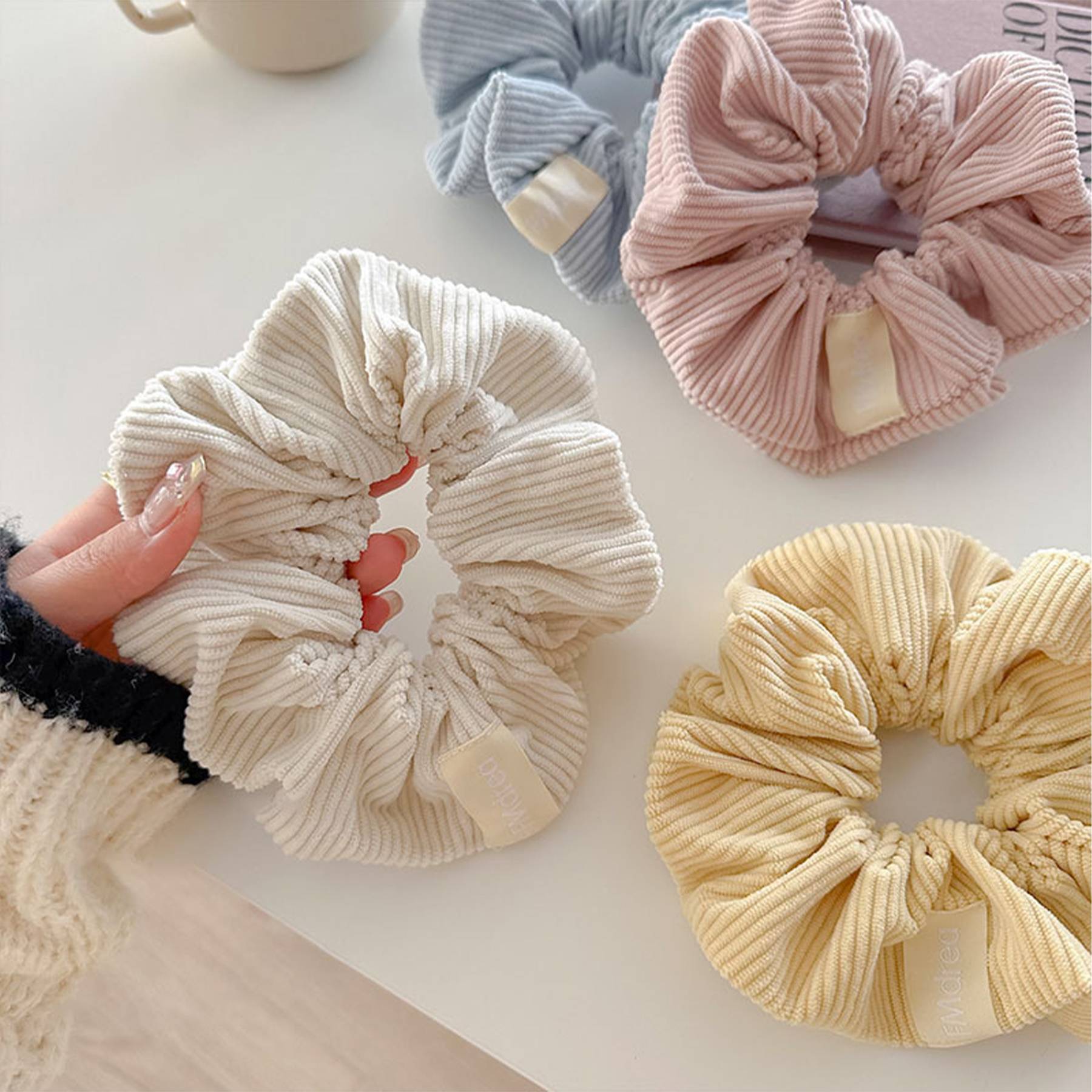 Scrunchies Elastic hair band for Women 12