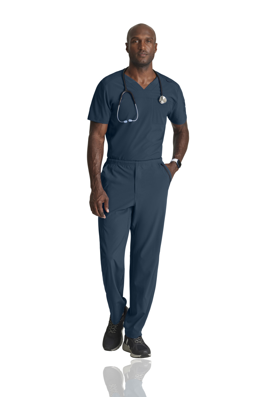 Barco One - Men's Two-Pocket V-Neck Velocity Scrub Top 5