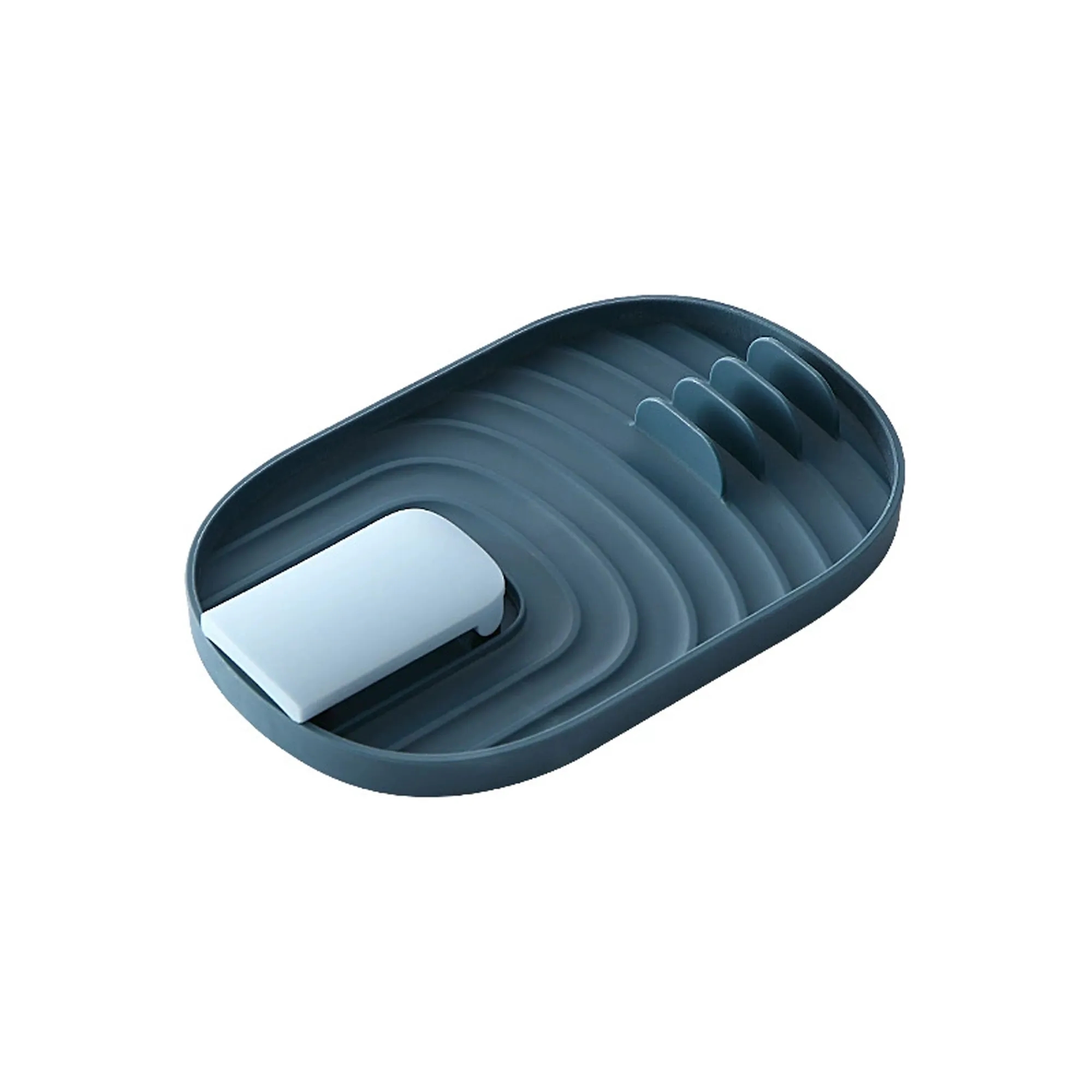 Foldable Pot Lid Rack & Spoon Rest Organizer 5