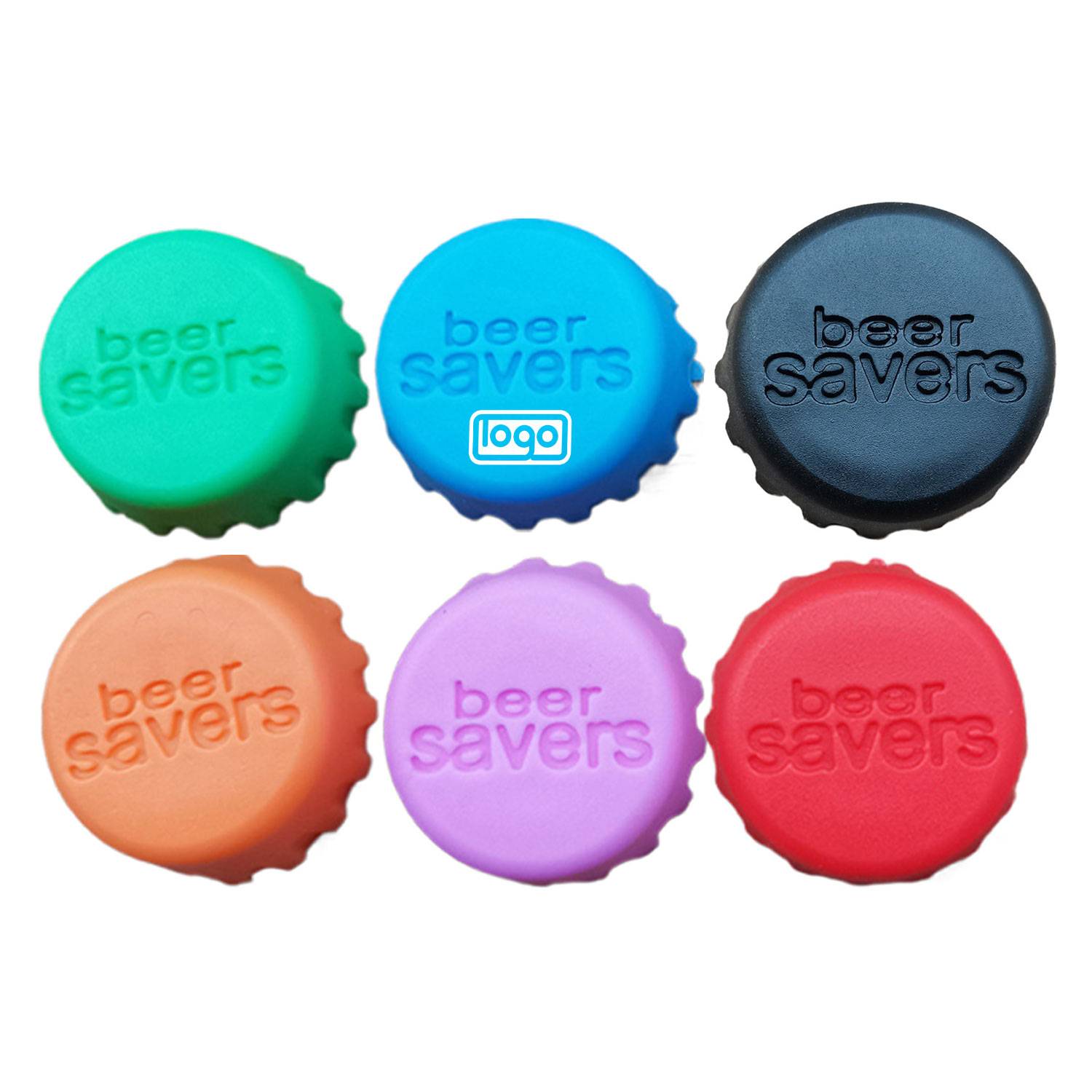 6 silicone beer bottle caps 2