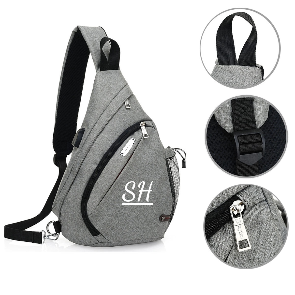 Outdoor Sling Bag Crossbody Shoulder Chest Backack 4