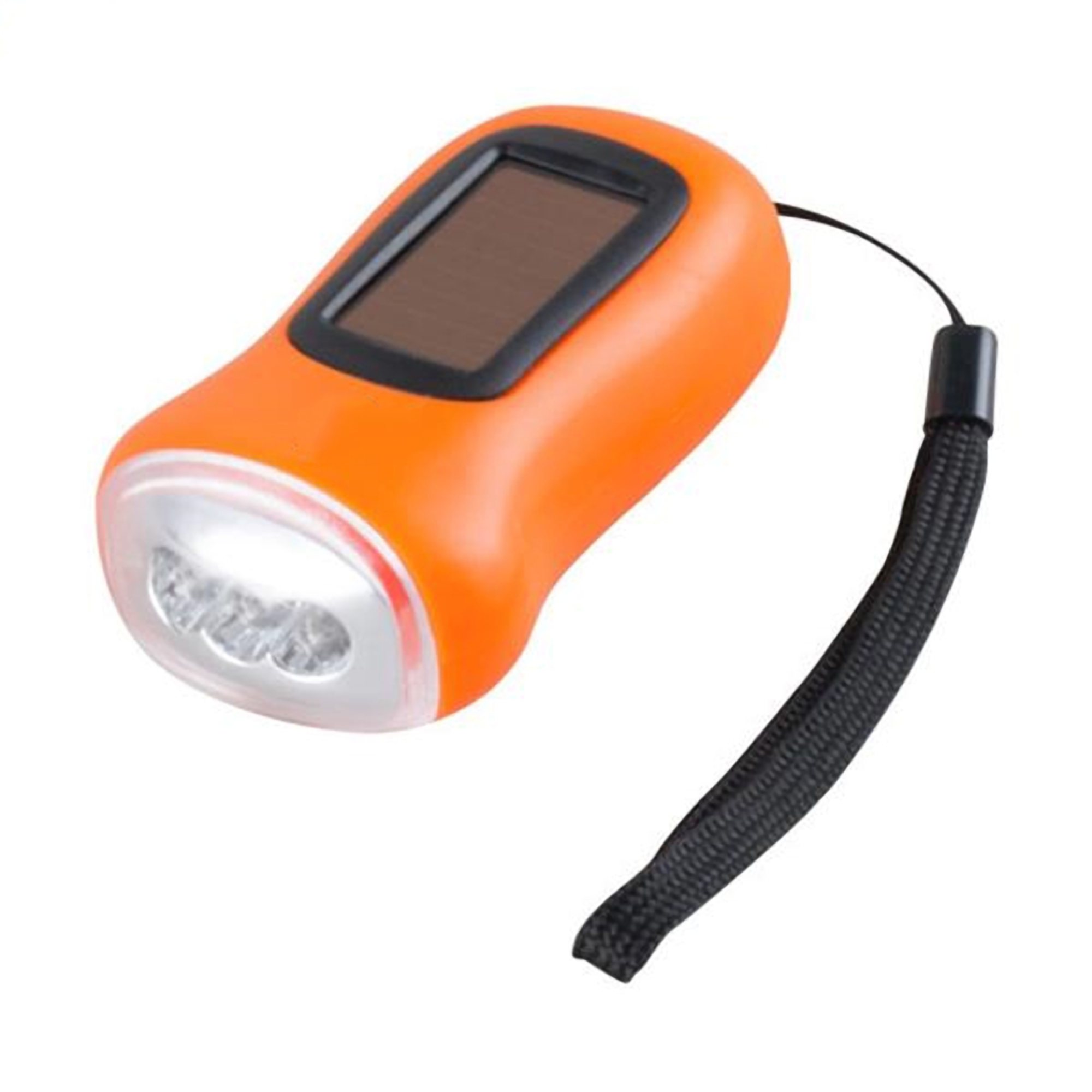 Solar Hand Crank Emergency Flashlight 2