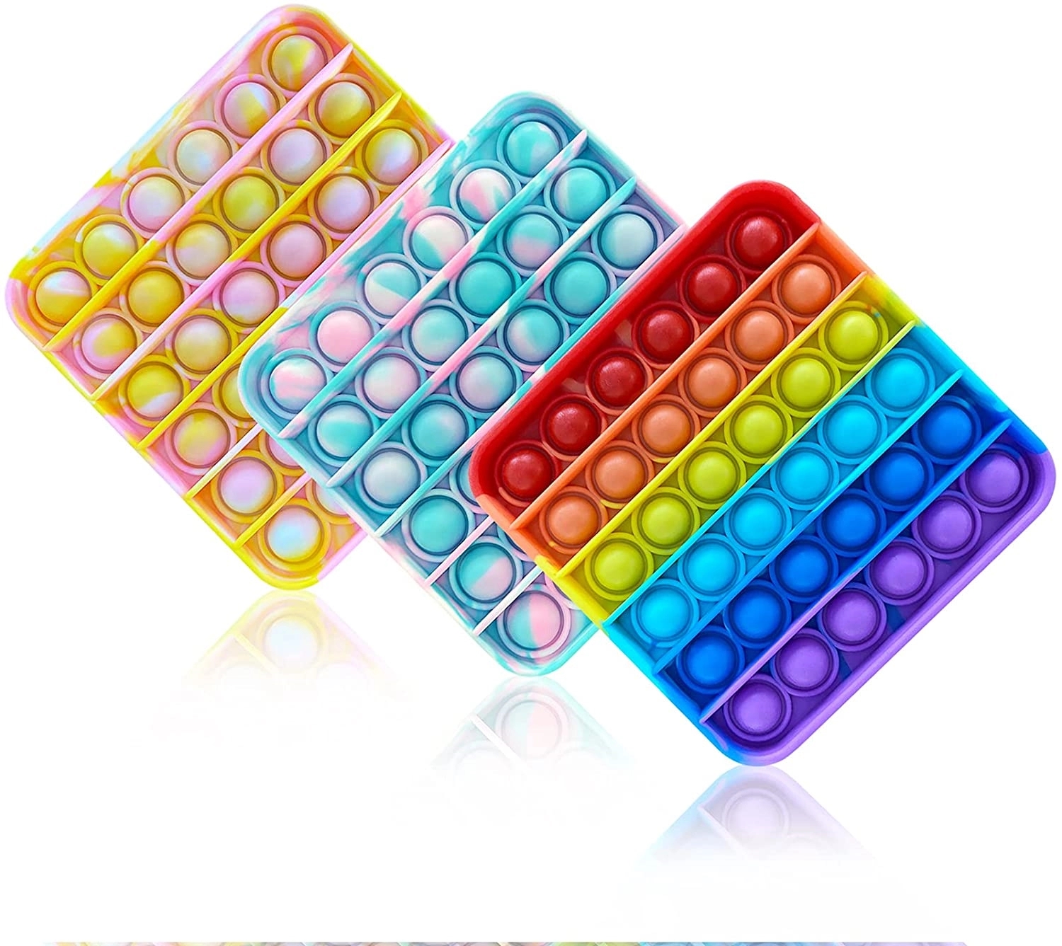 Fidget Popper Square Shaped Board Toy 1