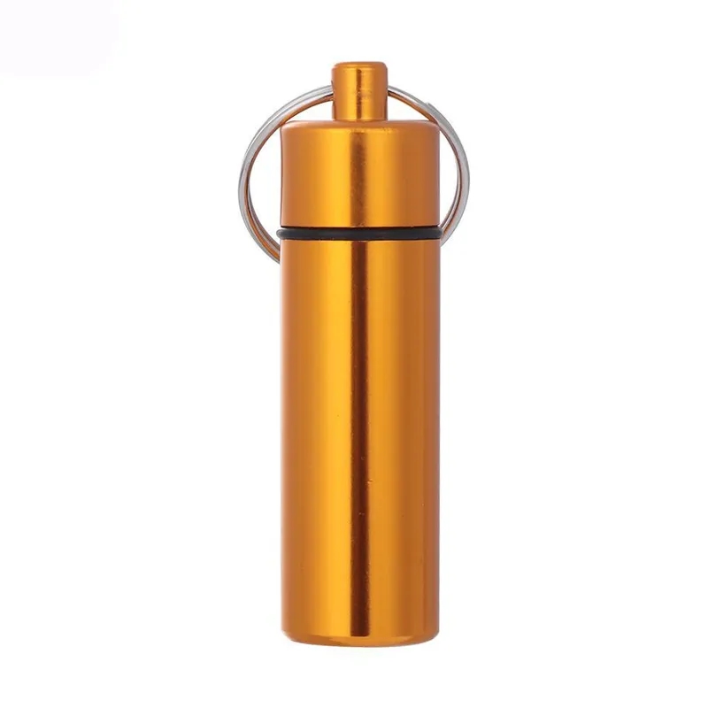 Aluminum Pill Case Keychain 5