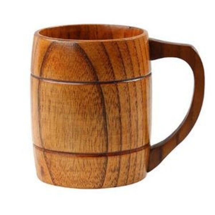Wood Beer Mug 2