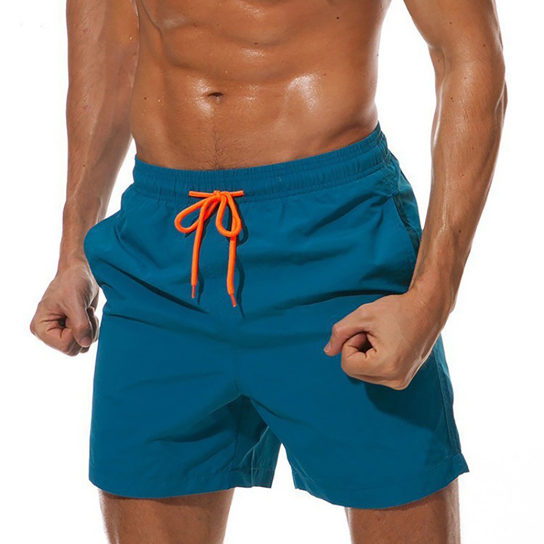 Essentials Men's 10 Inch Quick Dry Swim Trunk 12