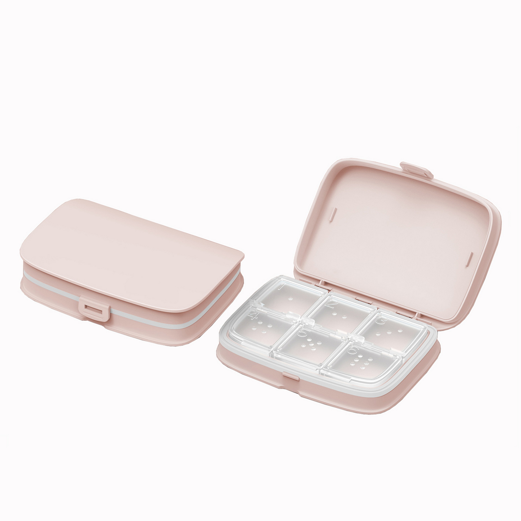 ABS Material Travel Pill Box 8
