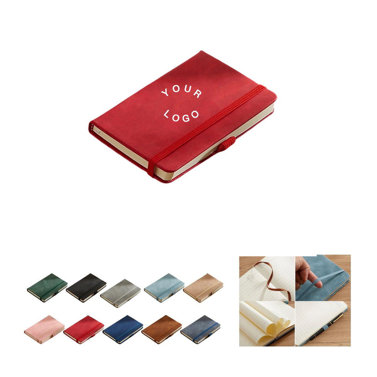 Mini Leather Notebook for Business Use 9