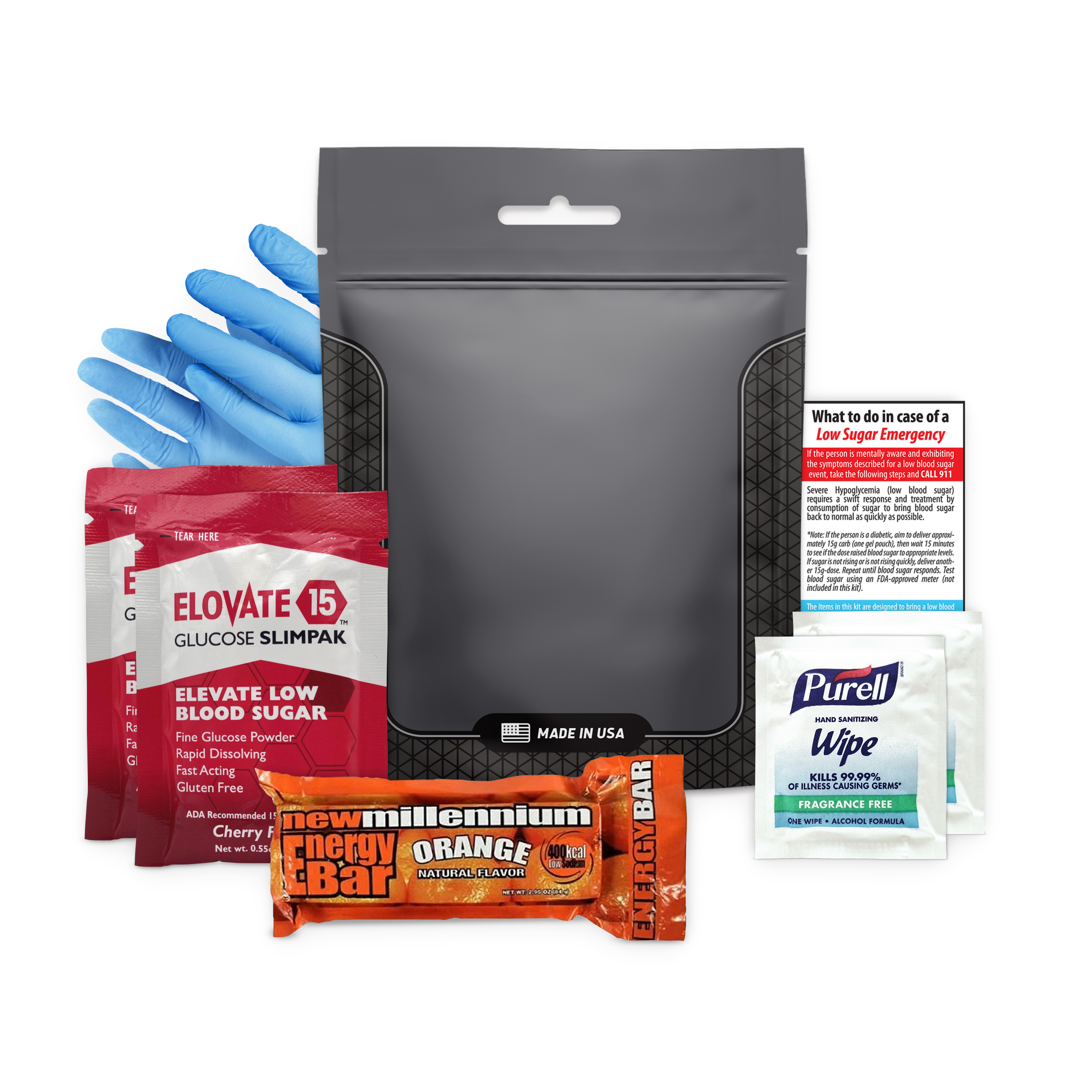 Low-Sugar Emergency Diabetes Kit 8