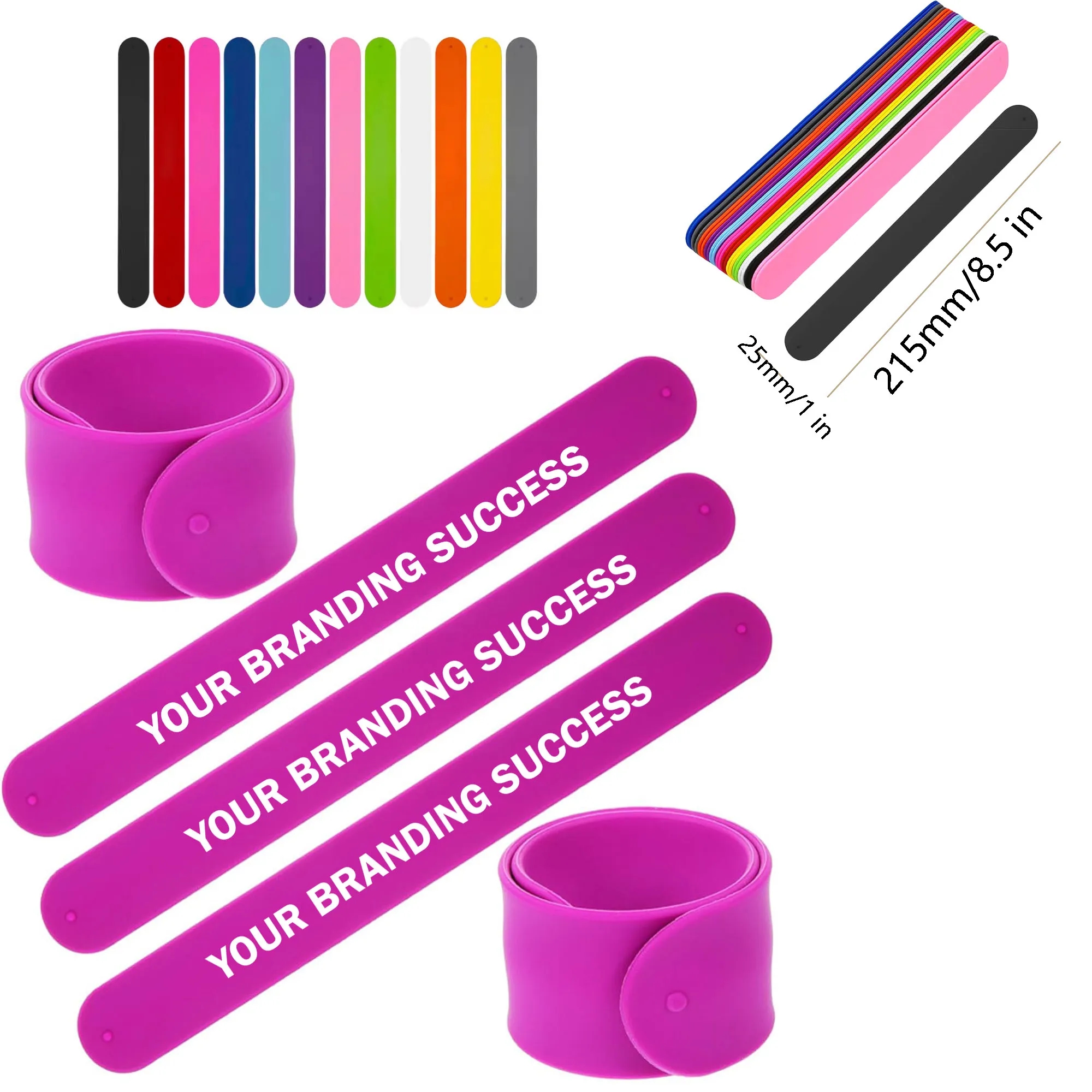 Silicone Slap Bracelet 5