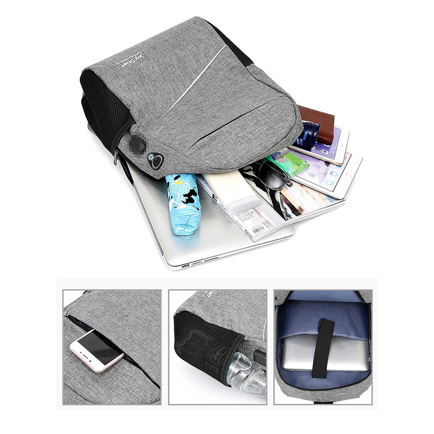 Men's Fashionable Travel Backpack Set 5
