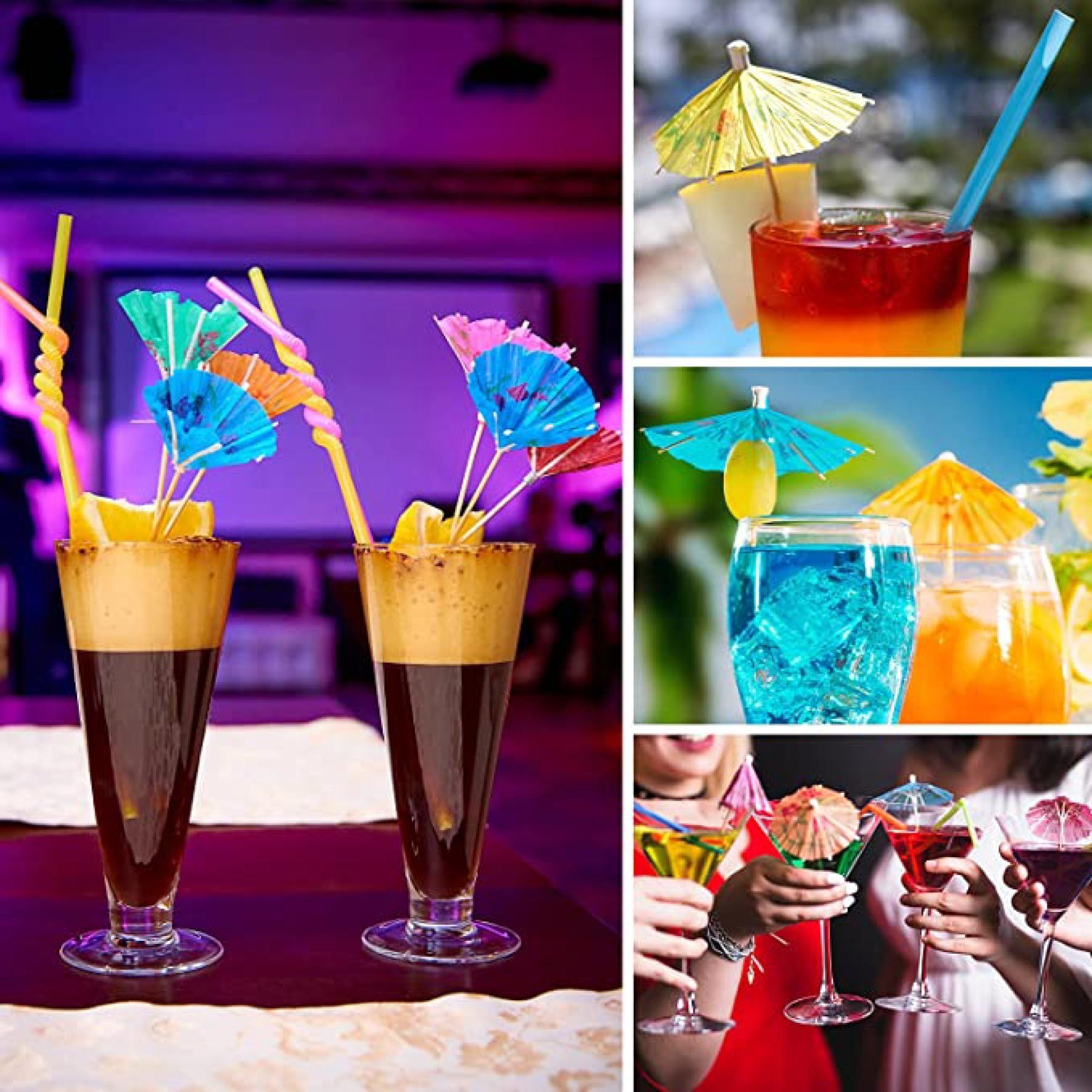 Decorative Cocktail Umbrella Toothpicks 2