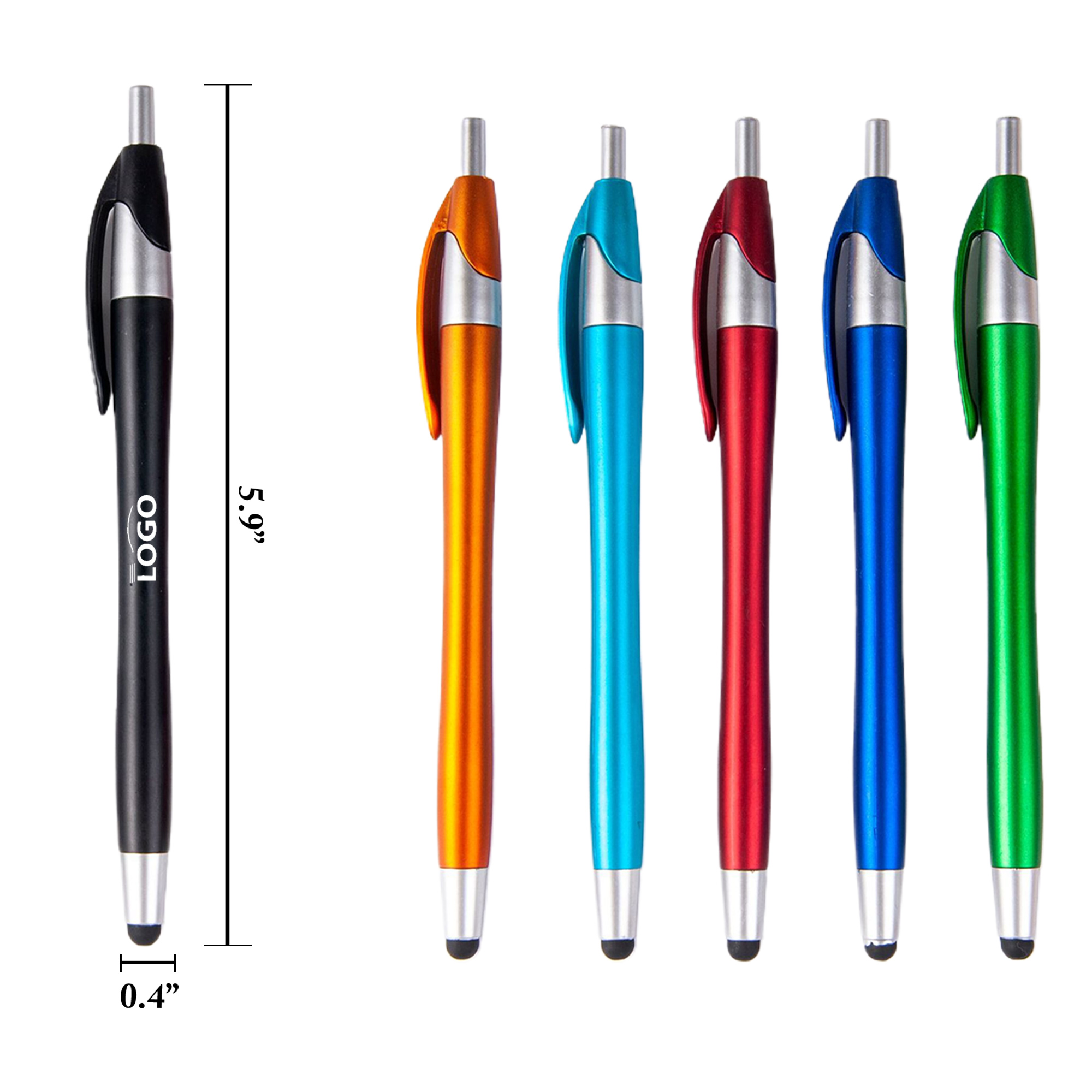 MOQ100 Retractable Tip Ballpoint Pens 1