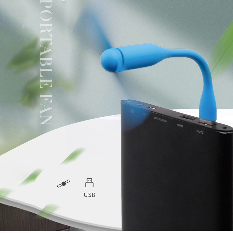 Portable USB Fan w/Flexible Arm 5