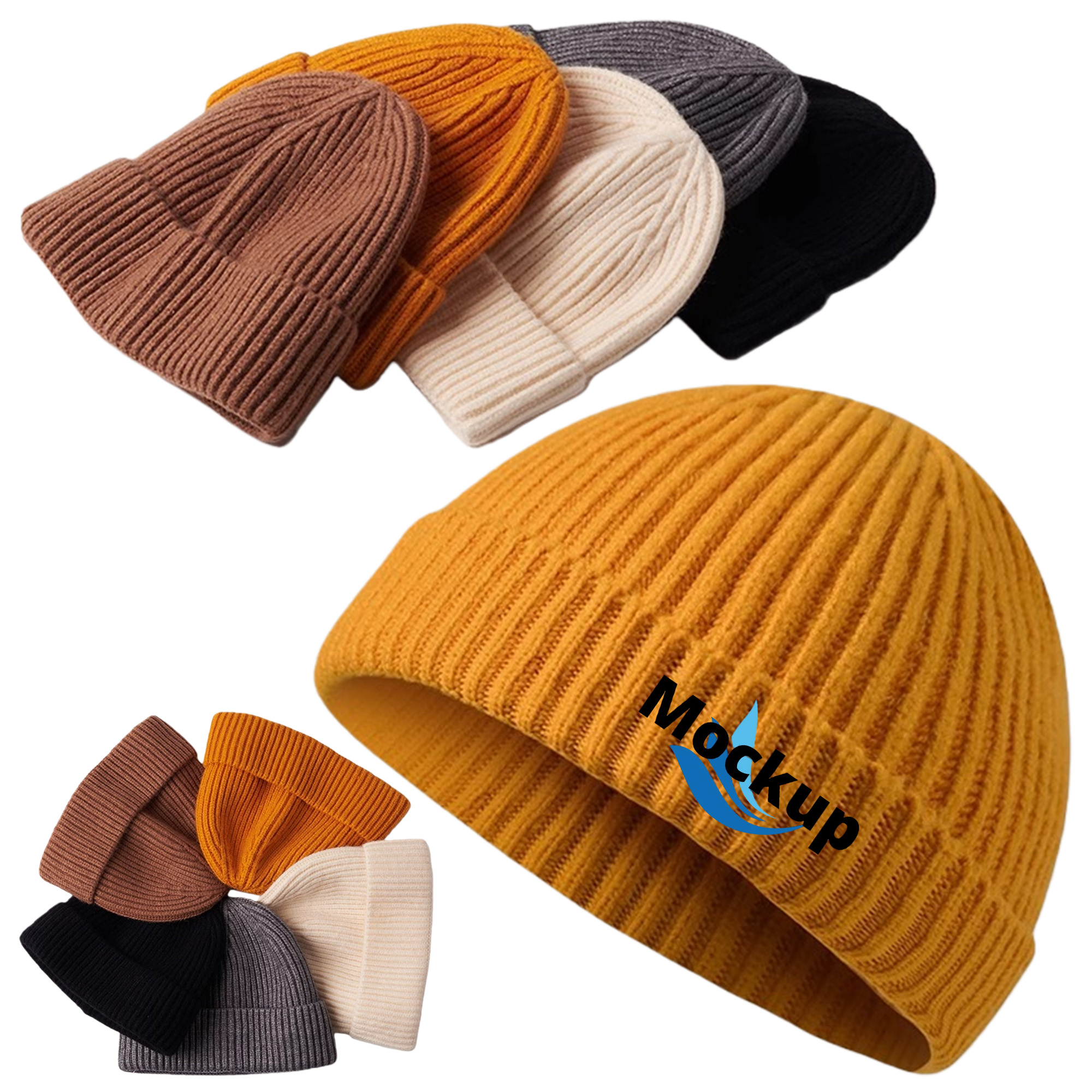 Warm Winter Knit Cuff Beanie Hat 2