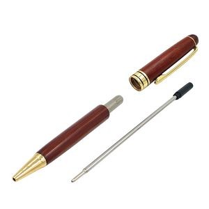 Nature Red Wooden Twist Writing Pen 6