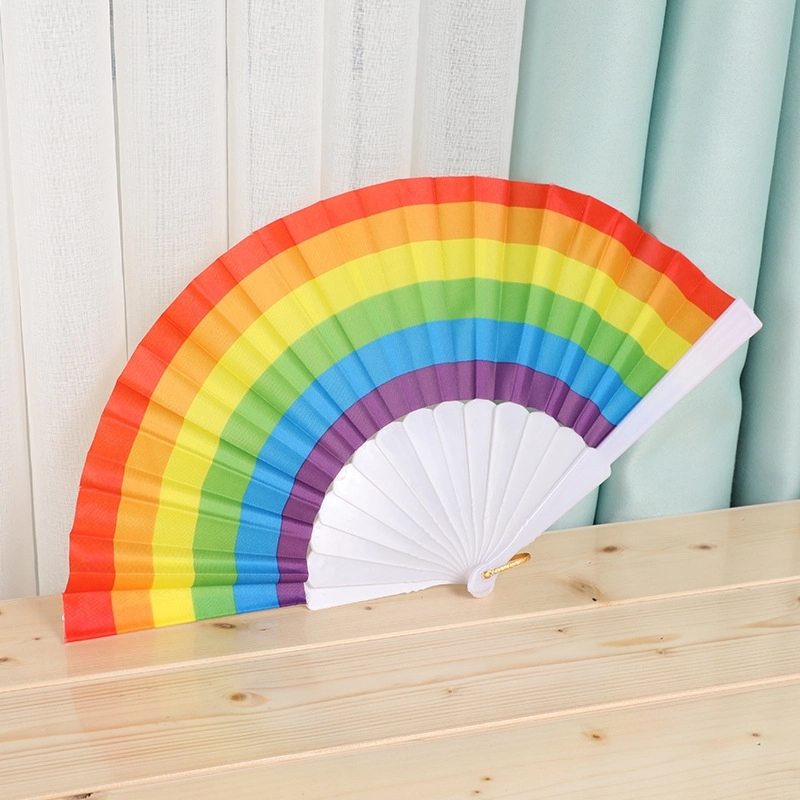 Custom Fabric Folding Fan 3