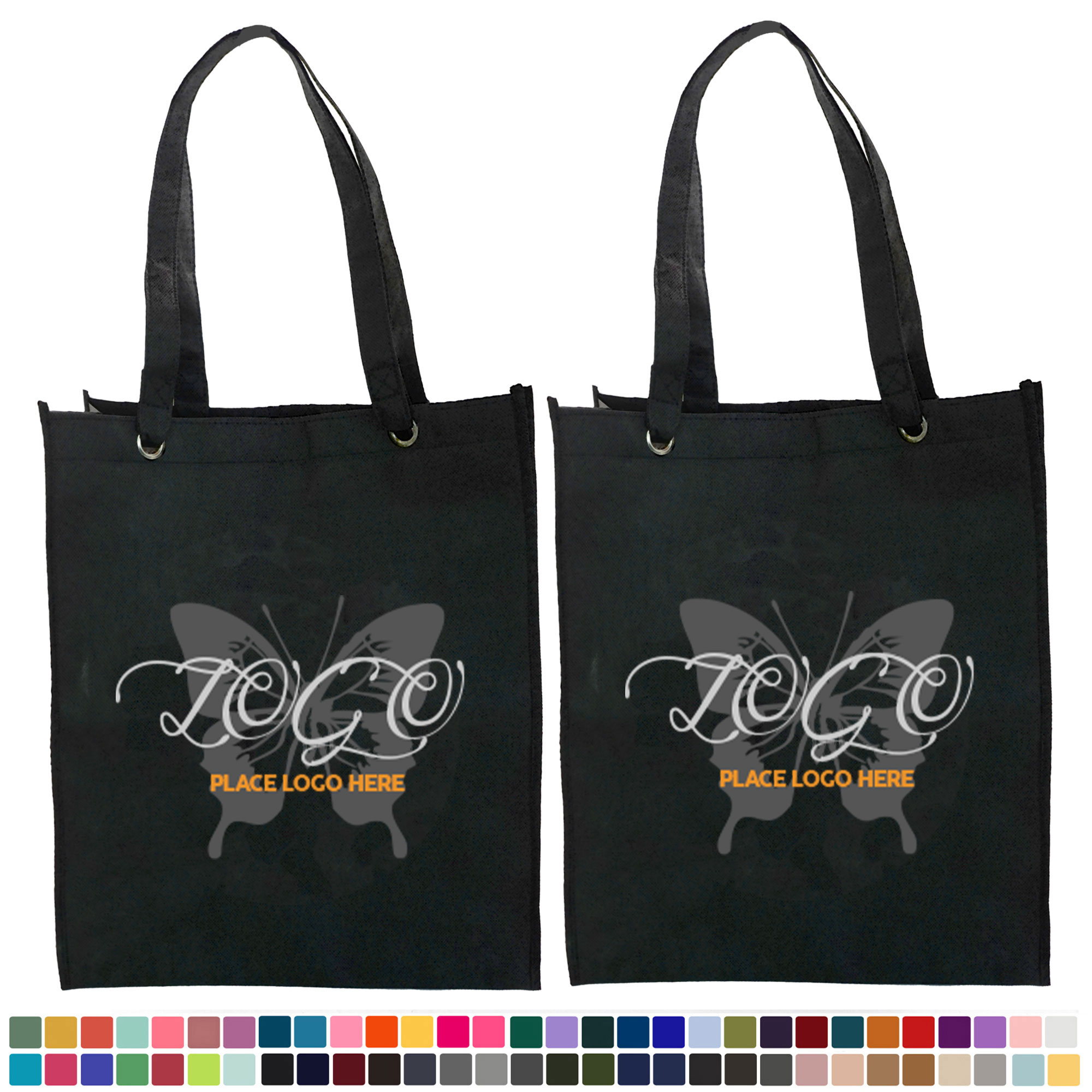 Non-woven Wine Tote Bag 13.7in x 15.7in 2