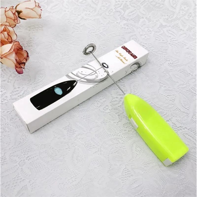 Mini Electric Milk Frother 6