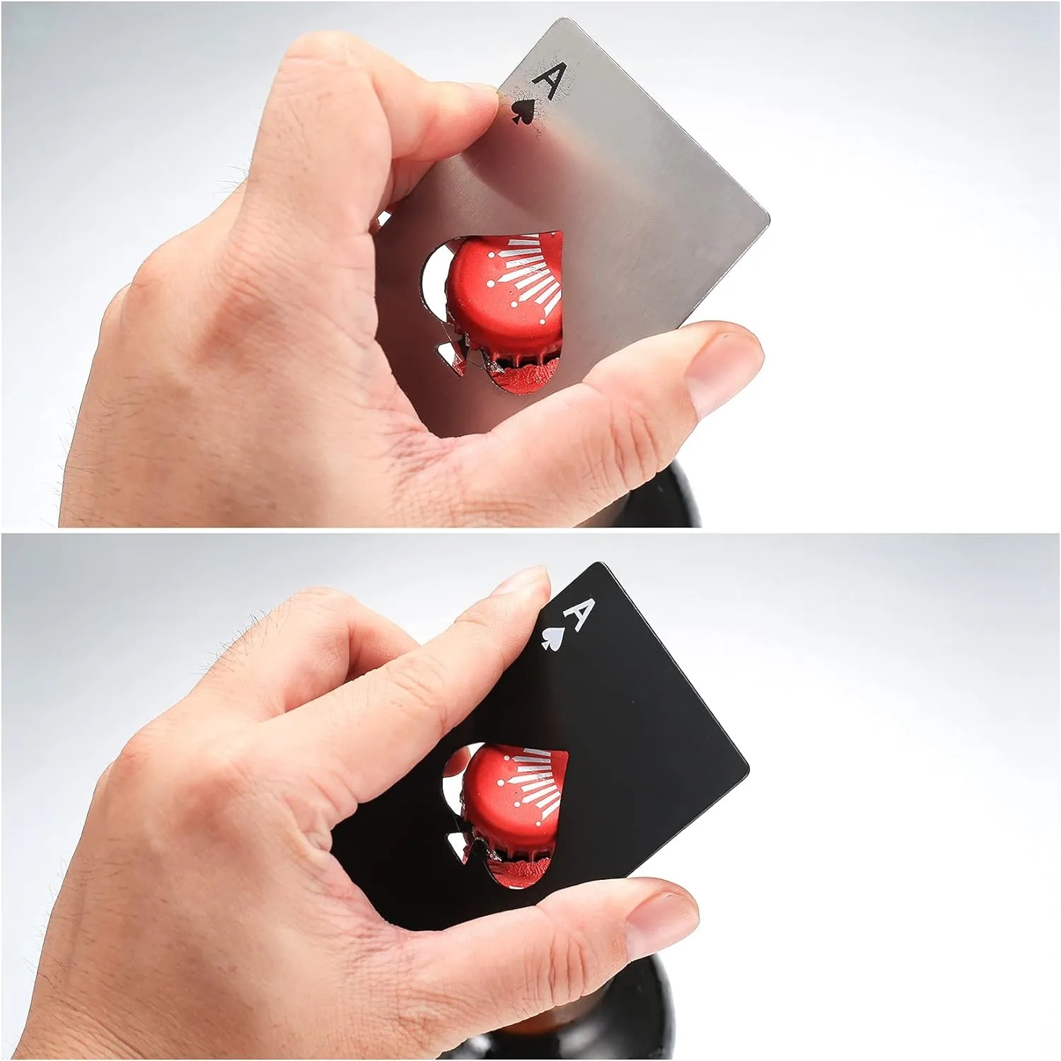 Portable Poker Card Ace of Spades Bottle Openers 2