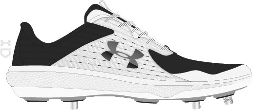 Men's UA Yard MT Baseball Cleats 10