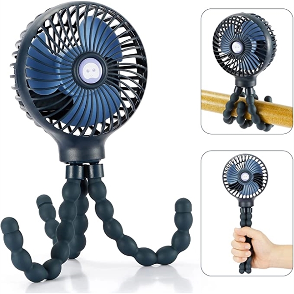 Mini Handheld Stroller Fan 4