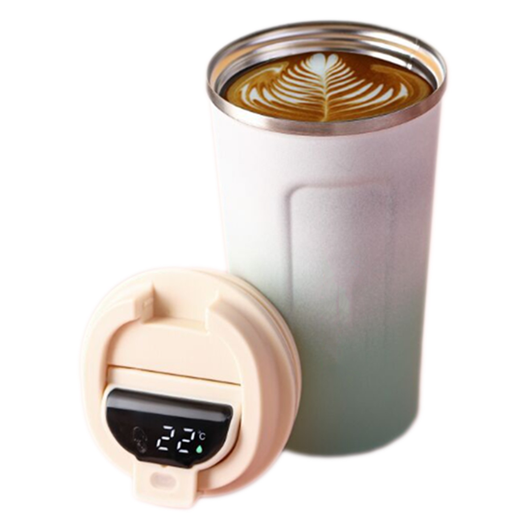 12Oz Gradient Colors Smart Coffee Tumbler 4